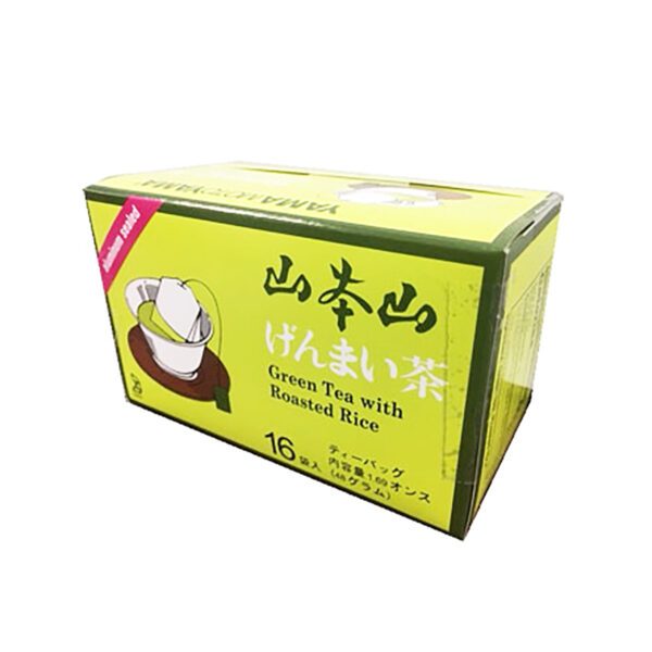 Yamamotoyama Genmai (Brown Rice Tea) Tea Bag 16pks 1.69 oz