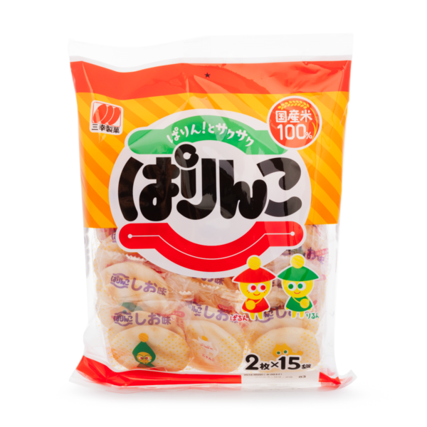 Sanko Parinko Lightly Salted Rice Cracker 30 pcs 117 g